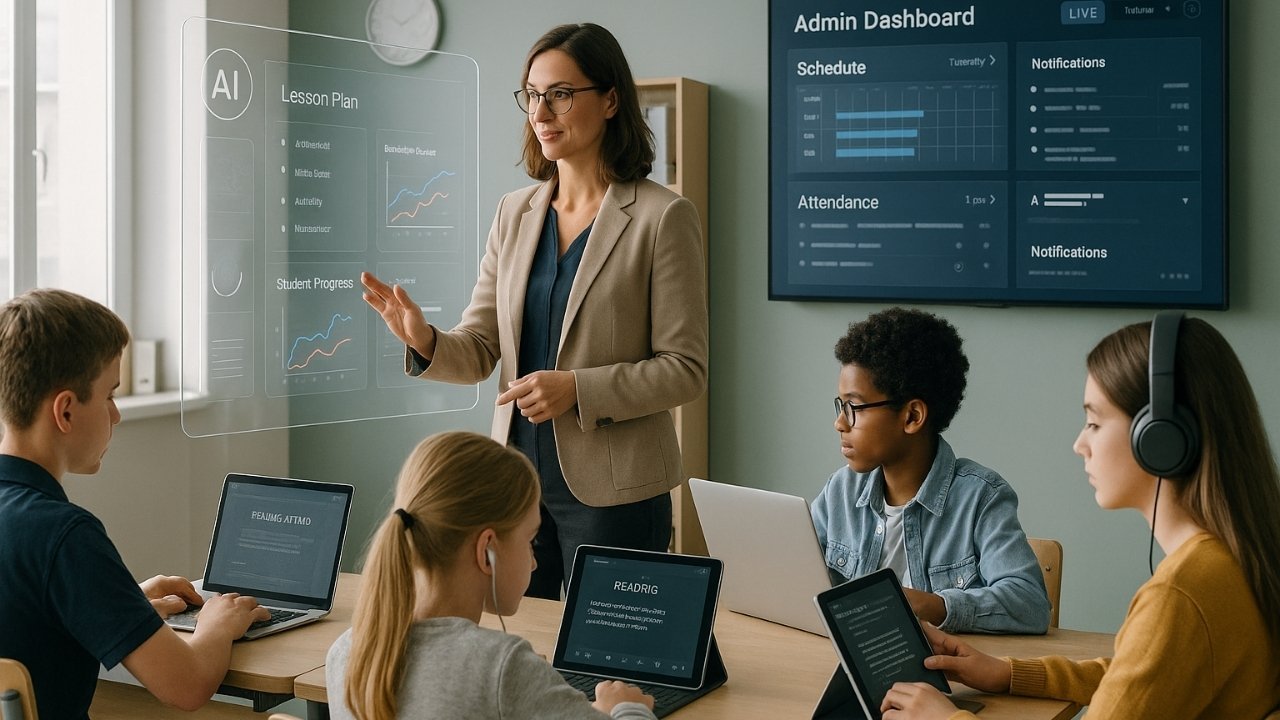 How AI helps school staff