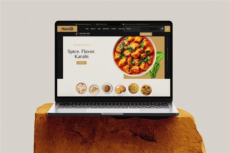 Mehfil Karahi And Kabab Website